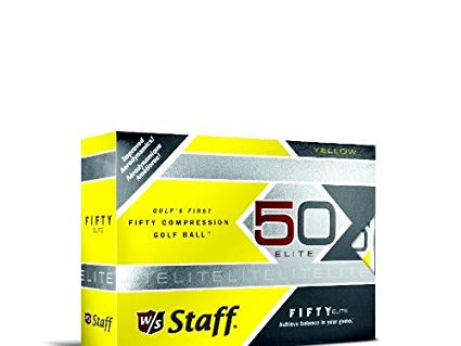 Wilson Staff  Fifty Elite Golf Balls,  Pack of 12