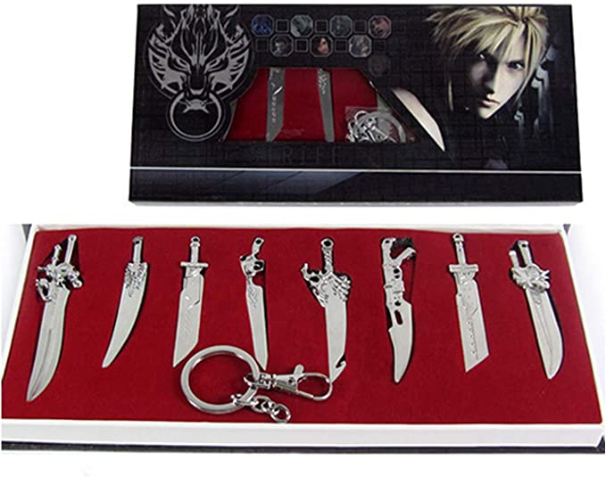 Final Fantasy Weapon Set/ Full Set Of Final Fantasy Sword Weapon