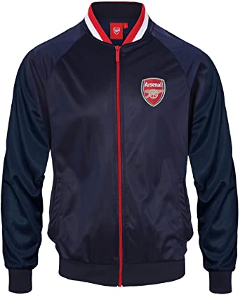 Arsenal Football Club Official Soccer Gift Mens Retro Track Top Jacket