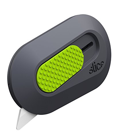 Slice 10514 Mini Cutter, Ceramic Safety Blade, Pocket Sized, Auto-Retractable, Stays Sharp Up to 10X Longer