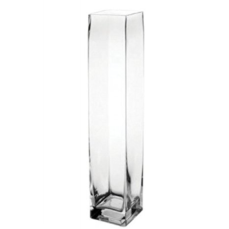 Royal Imports Flower/Bud Glass Vase Decorative Centerpiece, Home or Wedding by 9"x2", Clear