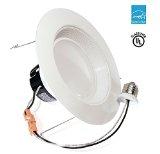 13Watt 56-inch ENERGY STAR UL-listed Dimmable LED Downlight Retrofit Recessed Lighting Fixture - 5000K Daylight LED Ceiling Light -- 830LM CRI 90
