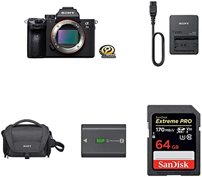 Sony a7 III Full-Frame Mirrorless Interchangeable-Lens Camera with Accessory Kit