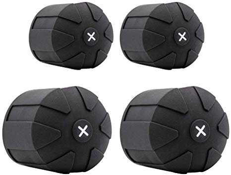 KUVRD Universal Lens Cap 2.0 - Fits 99% DSLR Lenses, Element Proof, Lifetime Coverage, Micro & Magnum (Bundle), 4-Pack