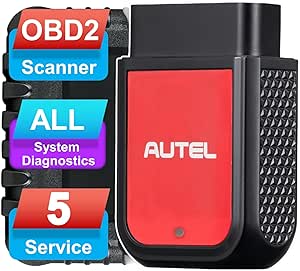 Autel MaxiAP AP2500 Obd2 Scanner Bluetooth Code Reader, Upgraded of AP200 H/C/M, OBDII Diagnostic Scan Tool, 5  Service Functions, OBD2 10 Tests, 45  Car Brands, for Android/iOS, Advanced AP2500E