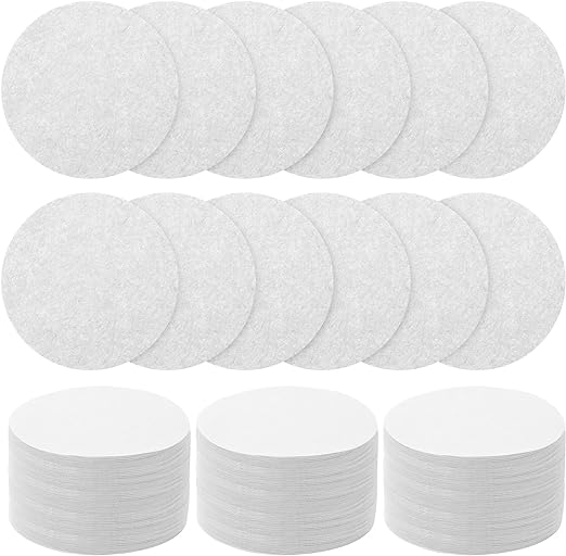 Sibba Coffee Filter, 200 Sheets 58mm Round Coffee Filter Paper, Coffee Replacement Filter for Coffee Machines, Espresso Machines, Home and Cafe(White)
