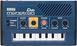 Korg Monotron Duo Analog Ribbon Synthesizer with Dual Oscillators