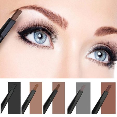 HITTIME Waterof Smooth Automatic Eyebrow Eyeliner Pencil Powder Shapper Black-1#
