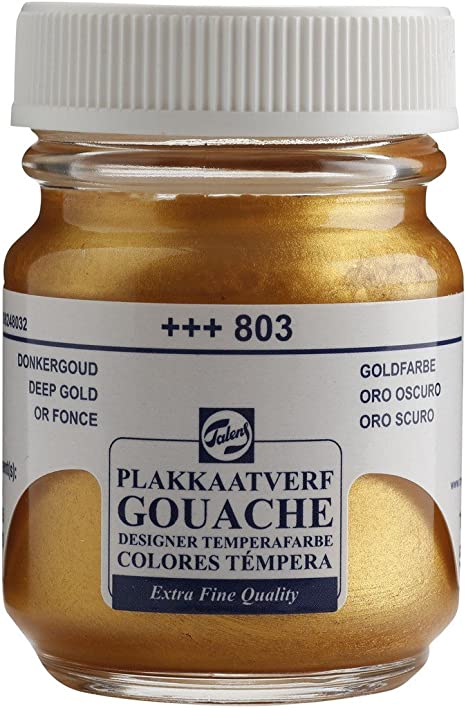 Talens Deep gold - GOUACHE PAINT 50ml JAR