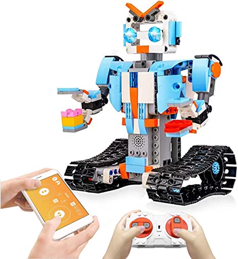 KELIWOW Building Blocks Robot Kit for Kids,Remote APP Control Robot Toys Engineering Science Educational Building Toys for 8,9-12 Year Old Boys and Girls