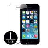 iPhone 5S  5  5C Glass Screen Protector MPERO Tempered Glass Screen Protector for Apple iPhone 5  5S  5C