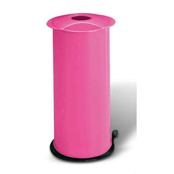 Plastic Bottle Crusher for Recycling Aluminum Cans Soda Beer Plastic Bottles, Eco-Friendly Recycle Tool Can Crusher (Pink)
