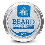 Beard Conditioner for Men - 100 Natural Wax Conditioning Softener - Use Beard Oil and Balm for Best Results and Growth - With Argan Oil Shea Butter and Beeswax - Soothes Itching and Restores Softness