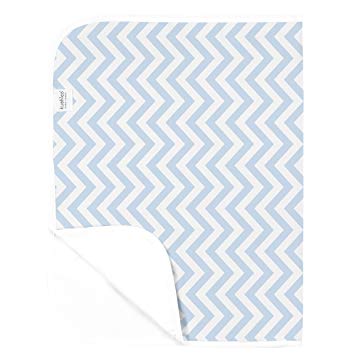 Kushies Baby Deluxe Change Pad, Blue Chevron