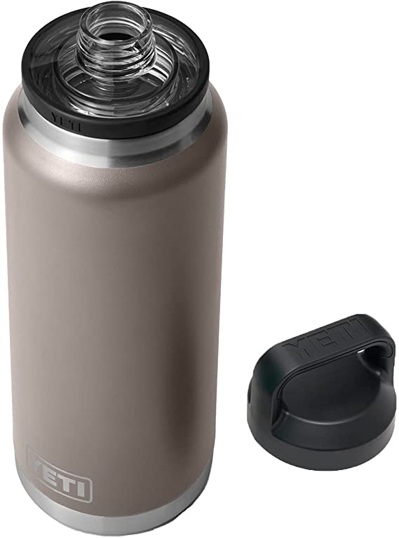 YETI Rambler 36 oz Bottle, Vacuum Insulated, Stainless Steel with Chug Cap, Sharptail Taupe