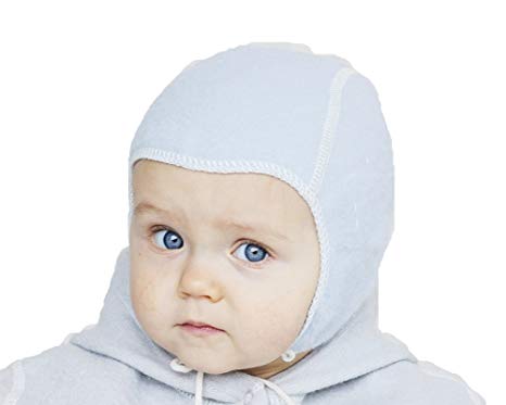 LANACARE Certified-Organic Merino Wool Baby Cap