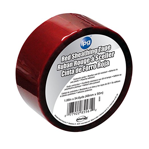 Intertape Polymer Group 5937USR Sheathing Tape 2.36" x 54.6 yd., red