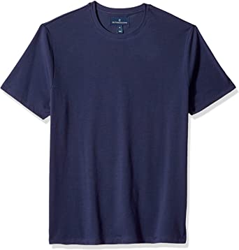 Amazon Brand - BUTTONED DOWN Men's Short-Sleeve Crew Neck Supima Cotton Stretch T-Shirt