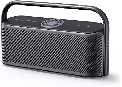 Soundcore Motion X600 Portable Bluetooth Speaker with Wireless Hi-Res Spatial Audio,50W Sound, IPX7 Waterproof, 12H Long Playtime, Pro EQ, Built-in Handle, AUX-in