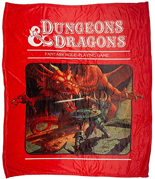 Dungeons and Dragons Throw Blanket