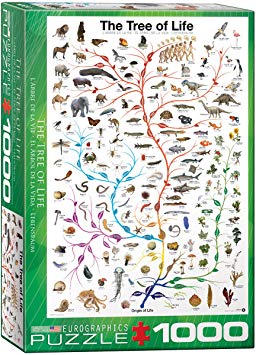 Eurographics Evolution The Tree of Life 1000-Piece Puzzle