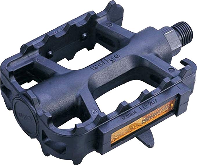 ETC EPE211 Mountain Bike Resin Pedals, Black, 9/16 inch