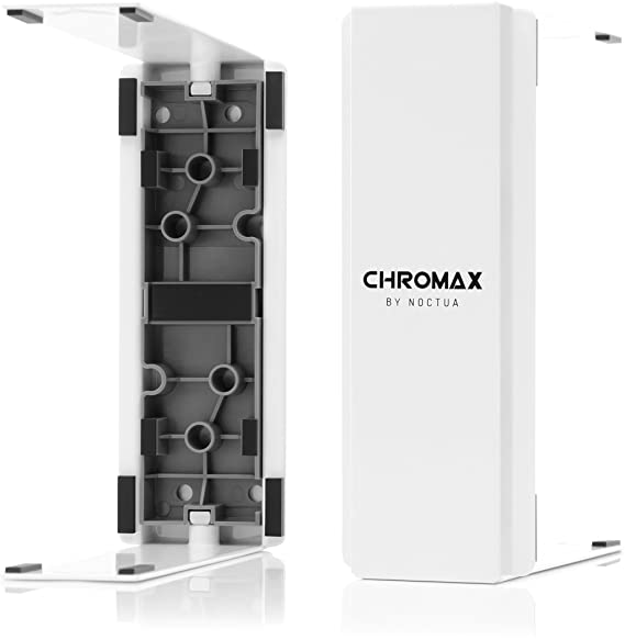 Noctua NA-HC2 chromax.White, Heatsink Cover for NH-U12S, NH-U12S TR4-SP3, NH-U12S DX-3647 & NH-U12S SE-AM4 (White)