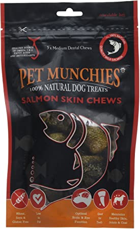 Pet Munchies Salmon Skin Chew Medium, 90 g