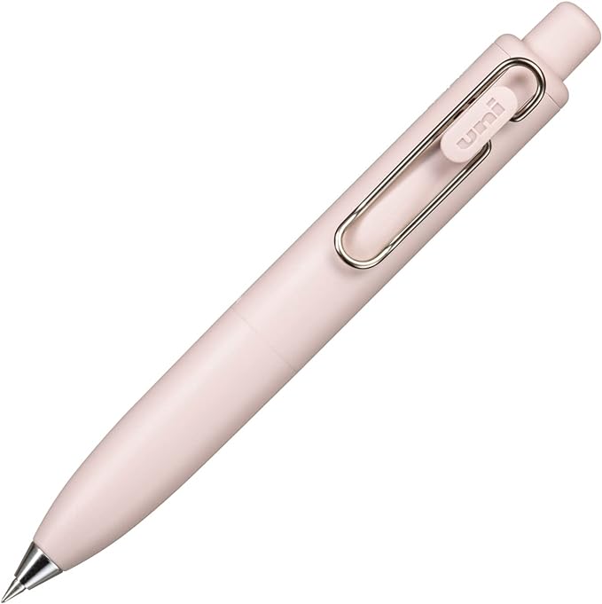 Mitsubishi Pencil Uni-Ball One P UMNSP38.13 Gel Ballpoint Pen, 0.01 inches (0.38 mm), Peach