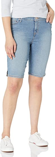 Gloria Vanderbilt Women's Mid Rise Feminine Cut Bermuda Short