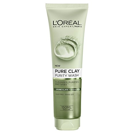 L'Oréal Pure Clay Green Face Wash 150ml