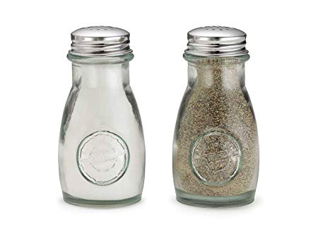 Tablecraft H6618CM Salt & Pepper Shaker Set, 4 oz, Green