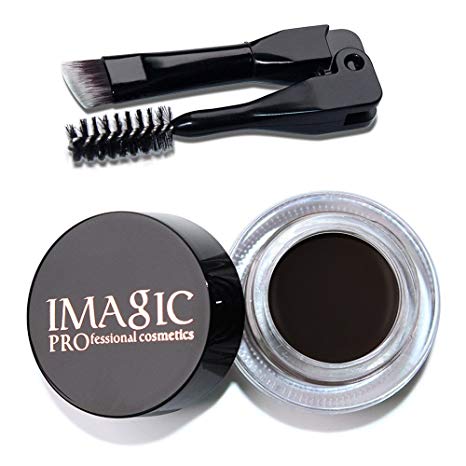 IMAGIC Long Lasting EyeBrow Gel Cream,Waterproof Eyebrow Enhancers Makeup   Brush by Fenleo