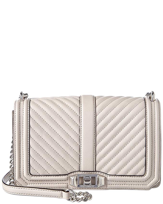 Rebecca Minkoff Chevron Quilted Love Crossbody