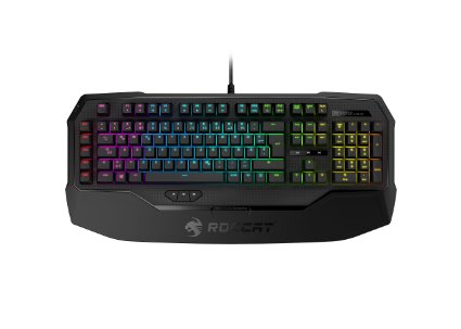 ROCCAT Ryos MK FX Mechanical Gaming Keyboard With Per-key RGB Illumination, Brown Cherry Switch - ROC-12-871-BN-AM