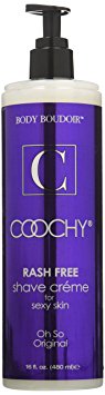 Classic Erotica Coochy Rash Free Body Shave Crme, 16-Ounce Bottle