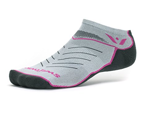 Swiftwick - Vibe ZERO, No-Show Compression Socks for Running