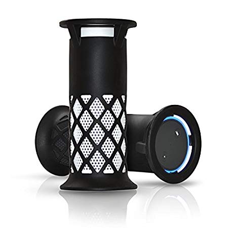 Rugged Case for Amazon Echo Plus / Echo (1st Generation), Heavy Duty Stylish Rubberized Protective Case Stand with impact resistant