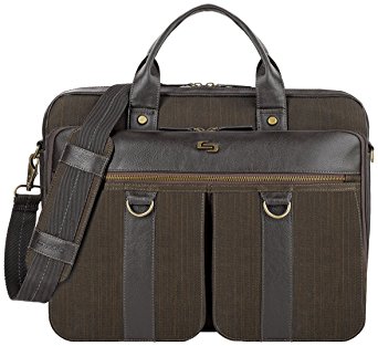 Solo Mercer Briefcase(EXE335) 15.6" Laptop Briefcase, Bradford Collection