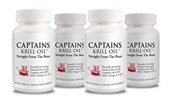 Captains Krill Oil: 100% Pure Flash Frigid Pressed Southern Antarctic Krill Oil (4)