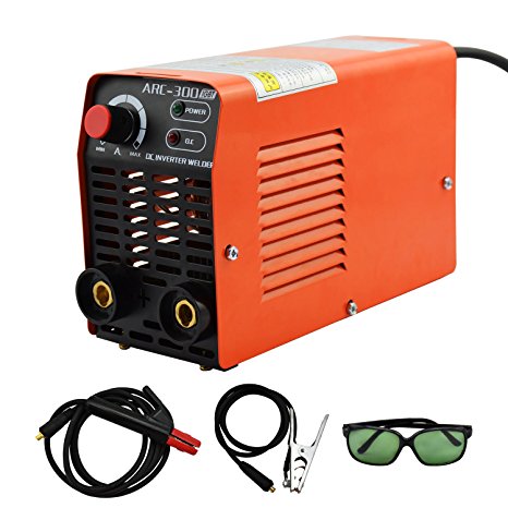 300AMP Portable Arc Welder, 220V Safe Welding Machine with Protective Glasses by Lifbeier