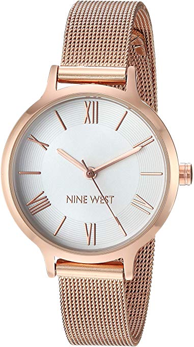 Nine West Women's Mesh Bracelet Watch