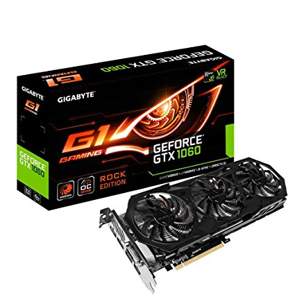 Gigabyte GV-N1060G1 ROCK-6GD GeForce GTX Graphic Cards