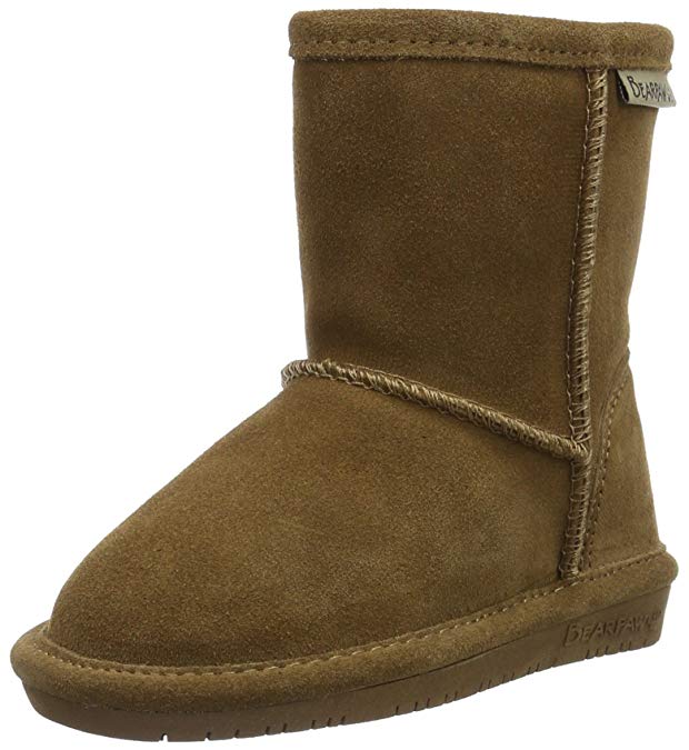 BEARPAW Kids' Emma Toddler Zipper Mid Calf Boot