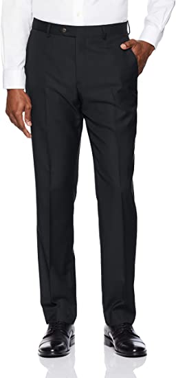 Amazon Brand - BUTTONED DOWN Men's Classic Fit Super 110 Italian Wool Suit Dress Pant