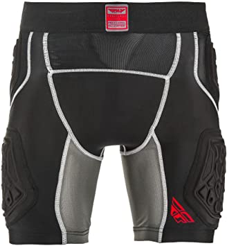 Fly Racing Barricade Compression Shorts (Black, X-Large)