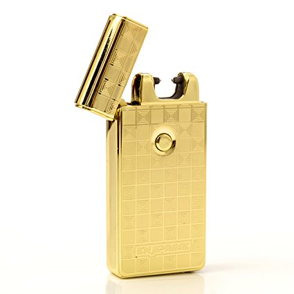 60% off end soon, Hurry, Best 2016 USB plazmatic Electric Rechargeable Arc Lighter, Enji Prime, spark At The Push Of a Button, Flameless, Windproof, Eco Friendly & Energy Saving, Electronic Cigarette