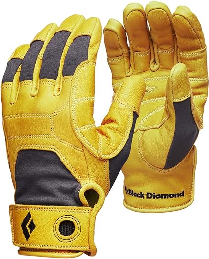 Black Diamond Equipment Transition Rock Climbing Gloves, Natural, Small