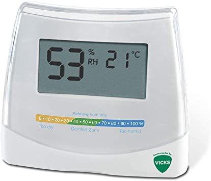 Vicks 2-in-1 Hygrometer and Thermometer