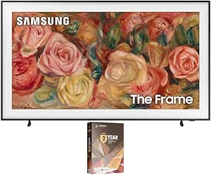 Samsung QN65LS03DAFXZA 65 Inch The Frame 4K Smart Quantum HDR TV with 2 Year Amber Protection Plan (2024)